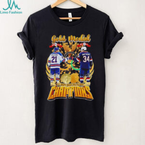 1980 & 2026 U.S. Men's Hockey Gold Olympic Champions Legend Signature T Shirt