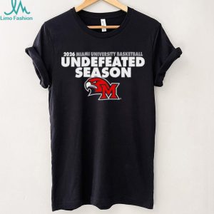 2026 Miami University Basketball Undefeated Season Commemorative T Shirt 2026 Miami University Basketball Undefeated Season Commemorative T Shirt