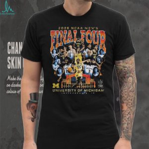 2026 NCAA Men’s Final Four University of Michigan Wolverines Team T Shirt 2026 NCAA Men’s Final Four University of Michigan Wolverines Team T Shirt