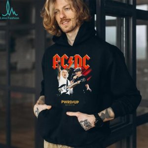ACDC PWRUP Mexico Tour T Shirt Band Live Performance Graphic ACDC PWRUP Mexico Tour T Shirt Band Live Performance Graphic