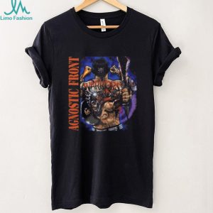 Agnostic Front Warriors NYHC Graphic Black T Shirt