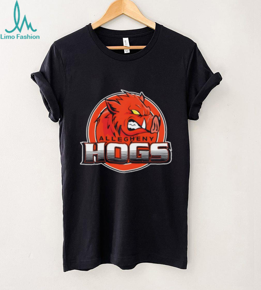 Allegheny Hogs Mascot Logo Sports Team Graphic T Shirt Allegheny Hogs Mascot Logo Sports Team Graphic T Shirt