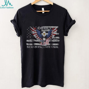 America Semiquincentennial 250th Anniversary Patriotic Eagle T shirt