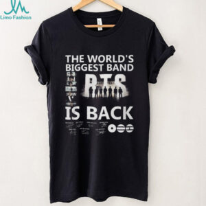 BTS The World's Biggest Band Is Back Signature Member Photo T Shirt
