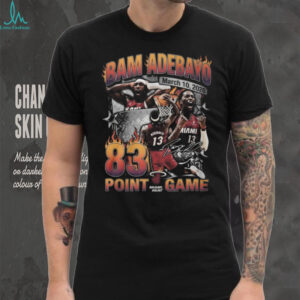 Bam Adebayo Miami Heat 83 Point Game March 10 2026 Vintage Graphic T Shirt