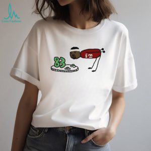 Bam Adebayo Stick Figure 83 Points Miami Basketball T Shirt