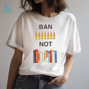 Ban Bullets Not Books Social Justice Awareness Graphic T Shirt