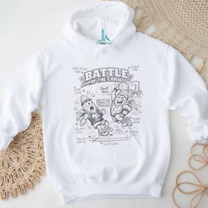 Battle Of The Corn Iowa vs Nebraska Basketball Graphic T Shirt