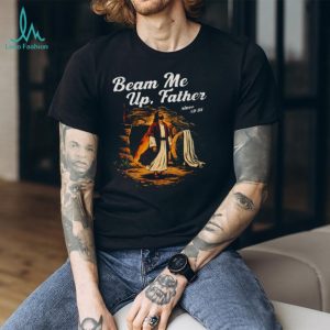 Beam Me Up Father Jesus Resurrection Star Trek Parody T Shirt