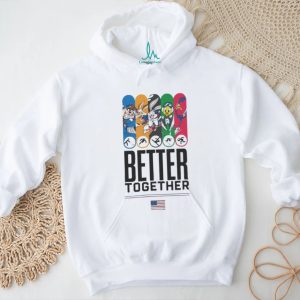 Better Together Looney Tunes Team USA Olympic Style T Shirt
