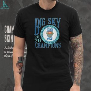 Big Sky Women's Basketball 2026 Champions Starch Madness T Shirt