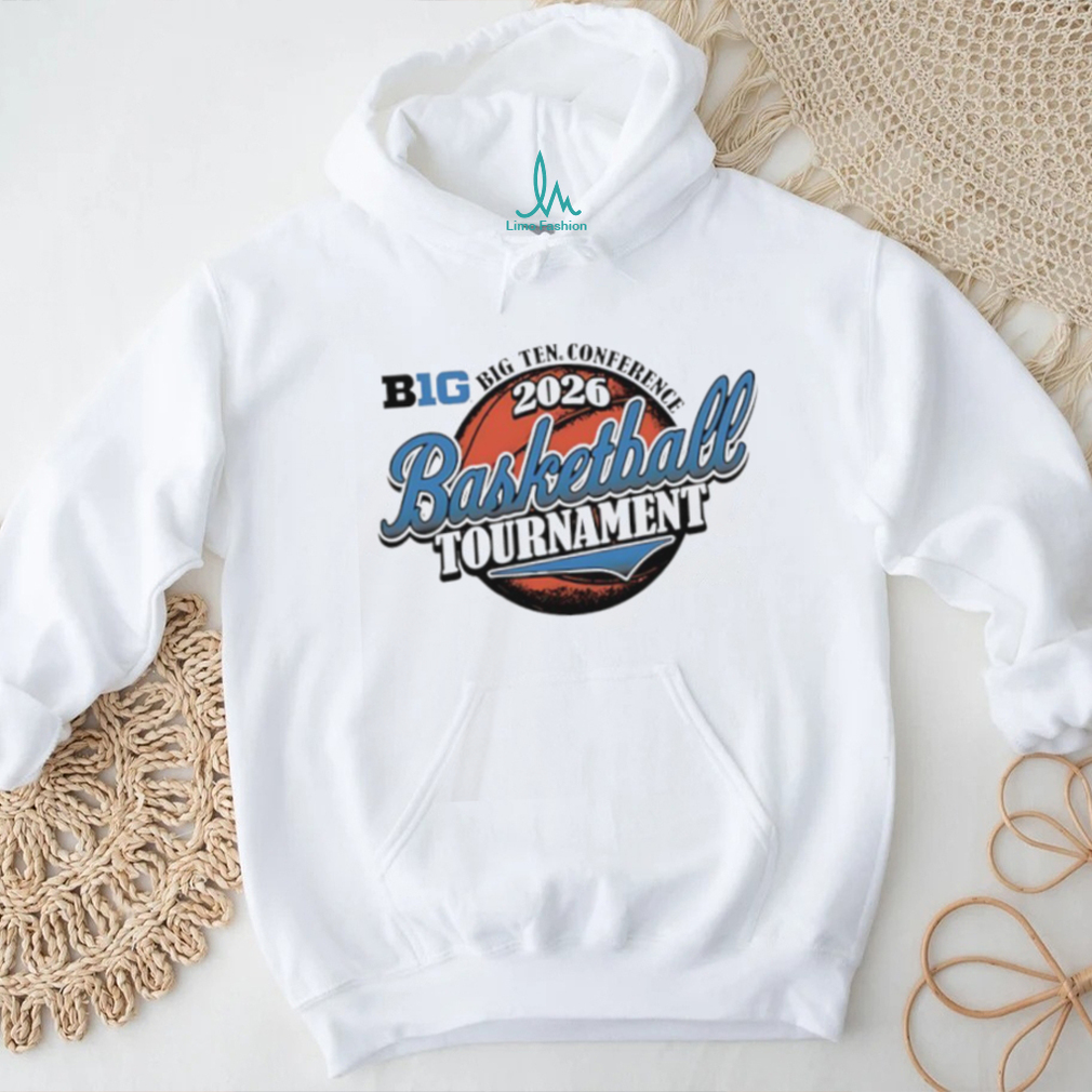 Big Ten Conference 2026 Basketball Tournament Official Graphic T shirt Big Ten Conference 2026 Basketball Tournament Official Graphic T shirt