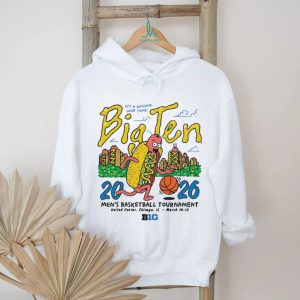 Big Ten Men's Basketball Tournament 2026 Chicago Hot Dog T Shirt