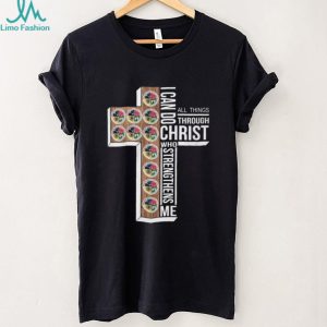 Boston Sports Teams Cross T Shirt Philippians 413 I Can Do All Things Through Christ