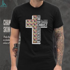 Boston Sports Teams Cross T Shirt Philippians 413 I Can Do All Things Through Christ