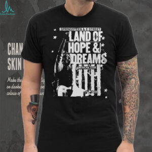 Bruce SpringsT Shirtn Land Of Hope & Dreams American Tour Concert T Shirt