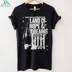 Bruce SpringsT Shirtn Land Of Hope & Dreams American Tour Concert T Shirt
