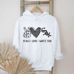 Chicago White Sox Peace Love White Sox Baseball T Shirt