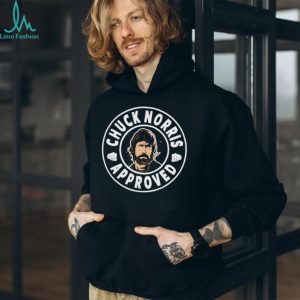 Chuck Norris Approved Martial Arts Action Hero Graphic T Shirt