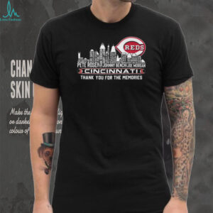Cincinnati Reds Baseball Thank You For The Memories Players Signatures T Shirt