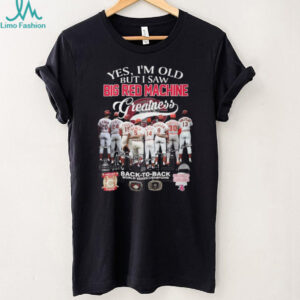 Cincinnati Reds Big Red Machine Back To Back World Series Champions Signatures T Shirt