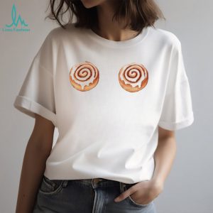 Cinnamon Rolls Pastry Illustration Foodie Graphic T Shirt