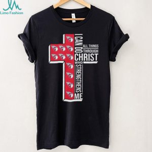 Cleveland Guardians Baseball Cross “I Can Do All Things Through Christ” T Shirt