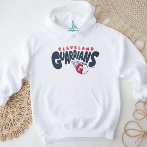 Cleveland Guardians Retro Graphic Oatmeal Crewneck T shirt