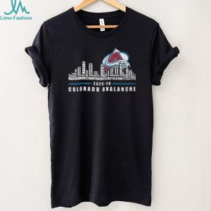 Colorado Avalanche 2025 26 Team Roster Skyline Hockey T Shirt