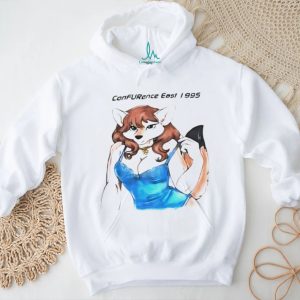 ConFURence East 1995 Vintage Style Anthro Furry Art T Shirt