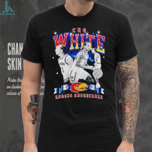 Creighton White Kansas Basketball 2026 Graphic Tee
