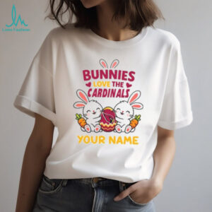 Custom Cardinals Easter Bunny Stuffed T Shirt