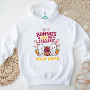 Custom Cardinals Easter Bunny Stuffed T Shirt