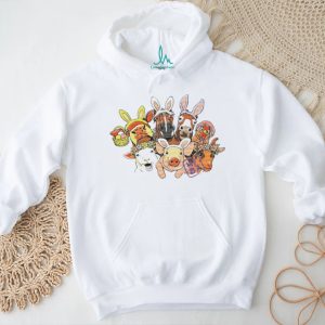 Cute Easter Farm Animals Bunny Ears T Shirt