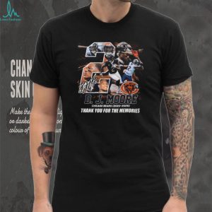 D.J. Moore Chicago Bears 2023 2025 Signature Series Fan Tribute T Shirt
