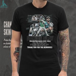 Darius Slay Philadelphia Eagles Tribute T Shirt “Thank You For The Memories” 2020 2024