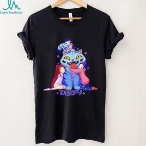 Derpy Cat Anime Girls Hugging Kawaii Graphic T Shirt