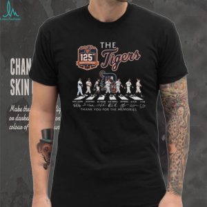 Detroit Tigers 125th Anniversary Abbey Road Signature Legends T Shirt