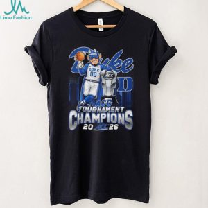 Duke Blue Devils 2026 ACC Tournament Champions Basketball Mascot T Shirt
