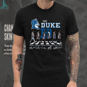 Duke Blue Devils Basketball Abbey Road Crossing Signature T Shirt
