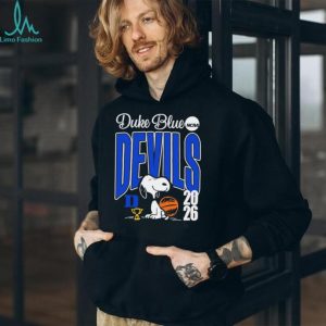 Duke Blue Devils Snoopy 2026 NCAA Basketball Graphic T shirt