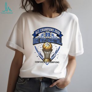 Duke Men's Basketball 2026 ACC Conference Champions Graphic T Shirt
