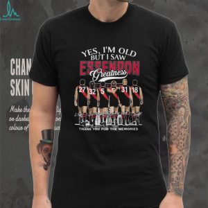 Essendon Greatness Legend Players Signature Thank You For The Memories T Shirt