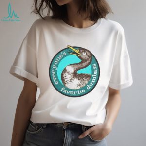 Everyone's Favorite Dumbass Bird Vintage Circle Graphic T Shirt