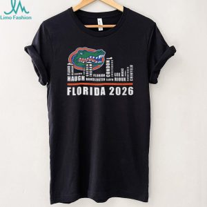 Florida Gators 2026 Basketball Team Players Names T Shirt