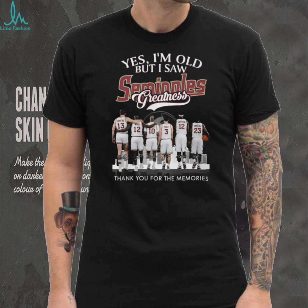 Florida State Seminoles Basketball Greatness Legend Signatures Memories T Shirt Florida State Seminoles Basketball Greatness Legend Signatures Memories T Shirt
