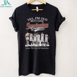 Florida State Seminoles Basketball Greatness Legend Signatures Memories T Shirt