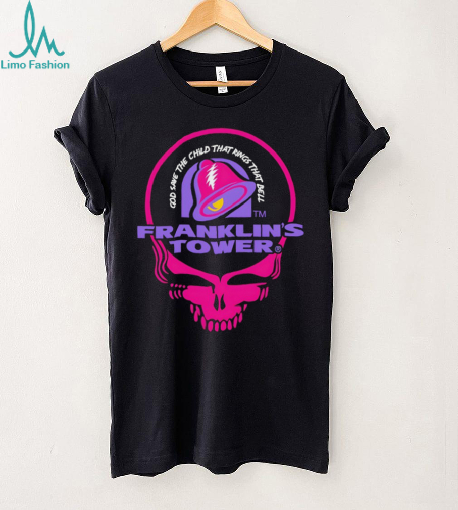 Franklin’s Tower Taco Bell Inspired Grateful Dead Parody T Shirt Franklin’s Tower Taco Bell Inspired Grateful Dead Parody T Shirt