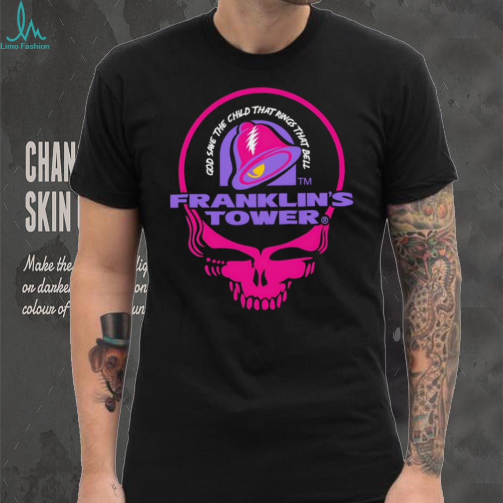 Franklin’s Tower Taco Bell Inspired Grateful Dead Parody T Shirt Franklin’s Tower Taco Bell Inspired Grateful Dead Parody T Shirt