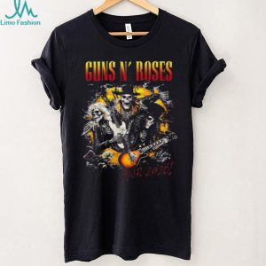 Guns N' Roses Tour 2026 Skeleton Band Members Graphic T Shirt